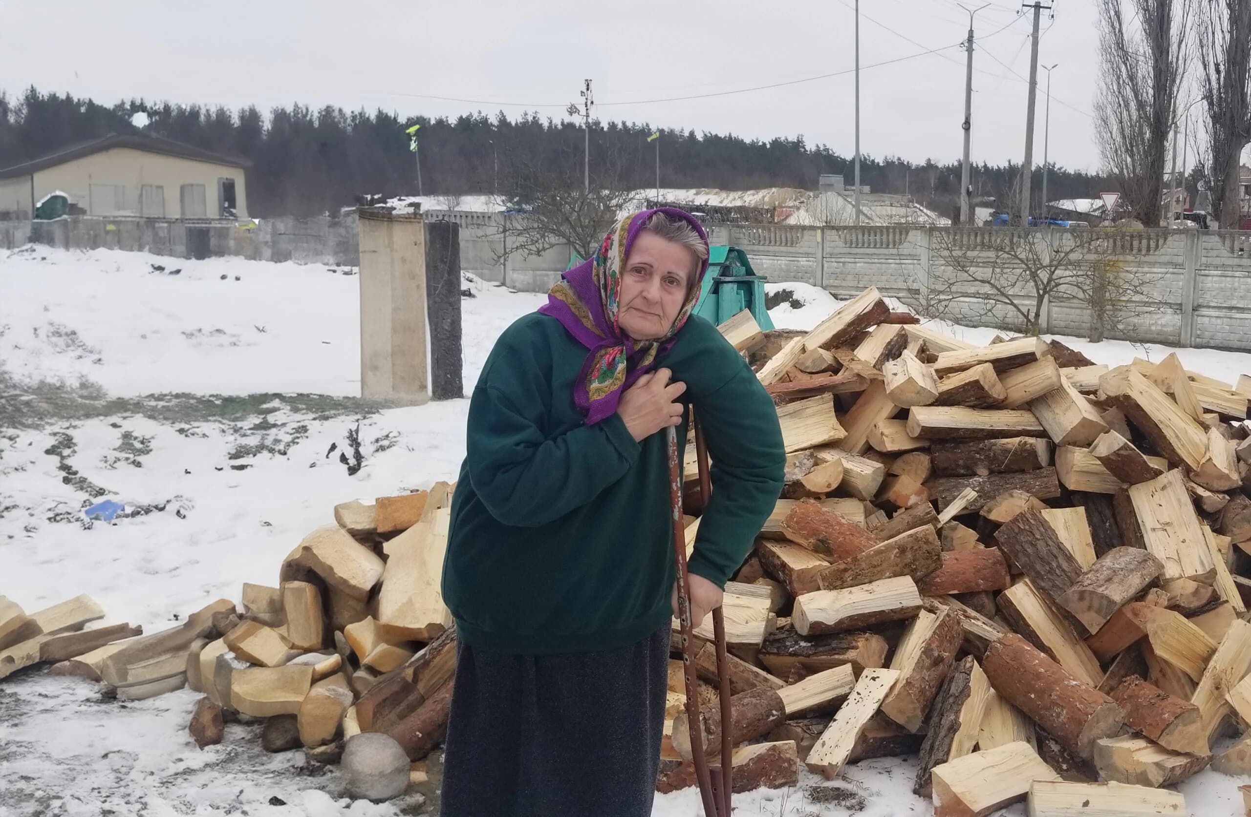-20°C en oorlog. Help mensen aan de frontlinie!